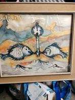 aquarelle Charles Delporte, Enlèvement