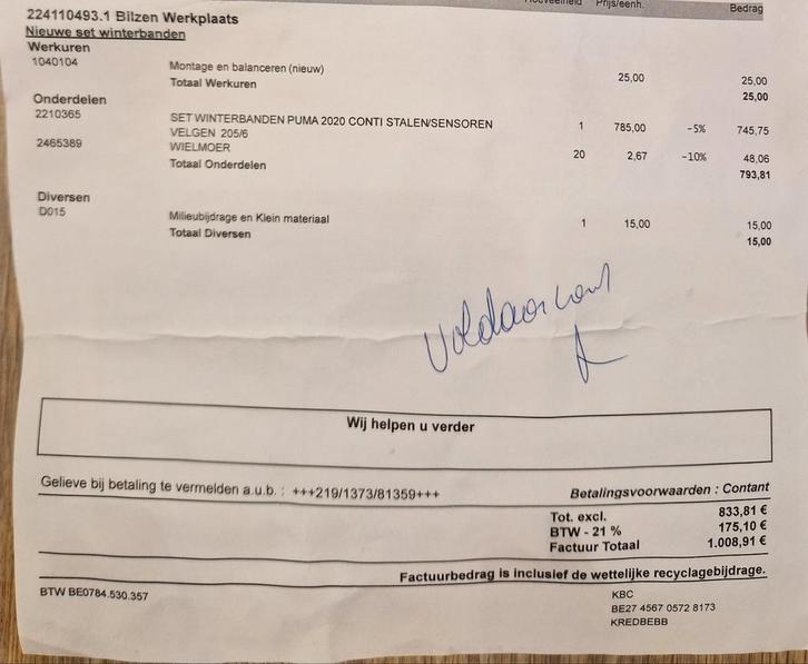 Ford Puma winterbanden, Auto-onderdelen, Banden en Velgen, Banden en Velgen, Winterbanden, 16 inch, 205 mm, Personenwagen, Ophalen