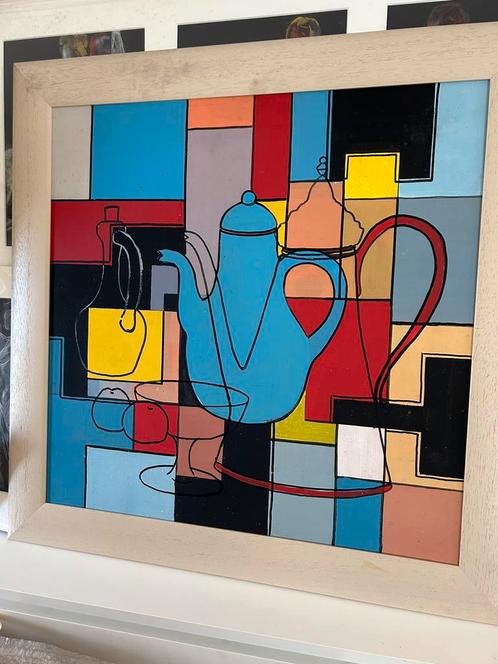 2 prachtige schilderijen, Antiek en Kunst, Kunst | Schilderijen | Modern, Ophalen of Verzenden