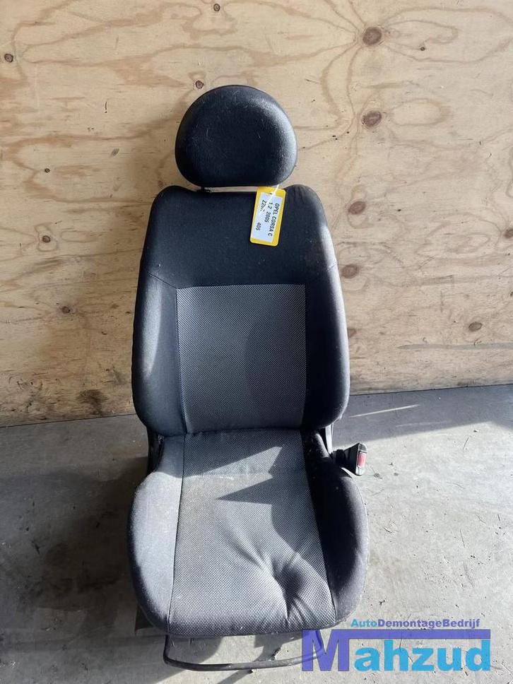 OPEL CORSA C 5 DEURS STOEL rechts passagiersstoel 2000-2004, Autos : Pièces & Accessoires, Habitacle & Garnissage, Opel, Utilisé