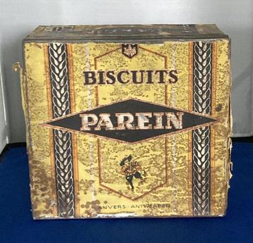 Vintage oud blik Parein koeken beschikbaar voor biedingen