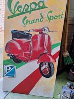 Mooi handgeschilderd bord voor de Vespa liefhebber, Ophalen, Zo goed als nieuw