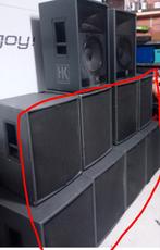 HK PR 115 sub en HK PR 115 top, Ophalen, Gebruikt, 120 watt of meer, Front, Rear of Stereo speakers