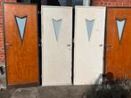 12 identieke vintage deuren, Ophalen, Gebruikt, Minder dan 80 cm, Binnendeur