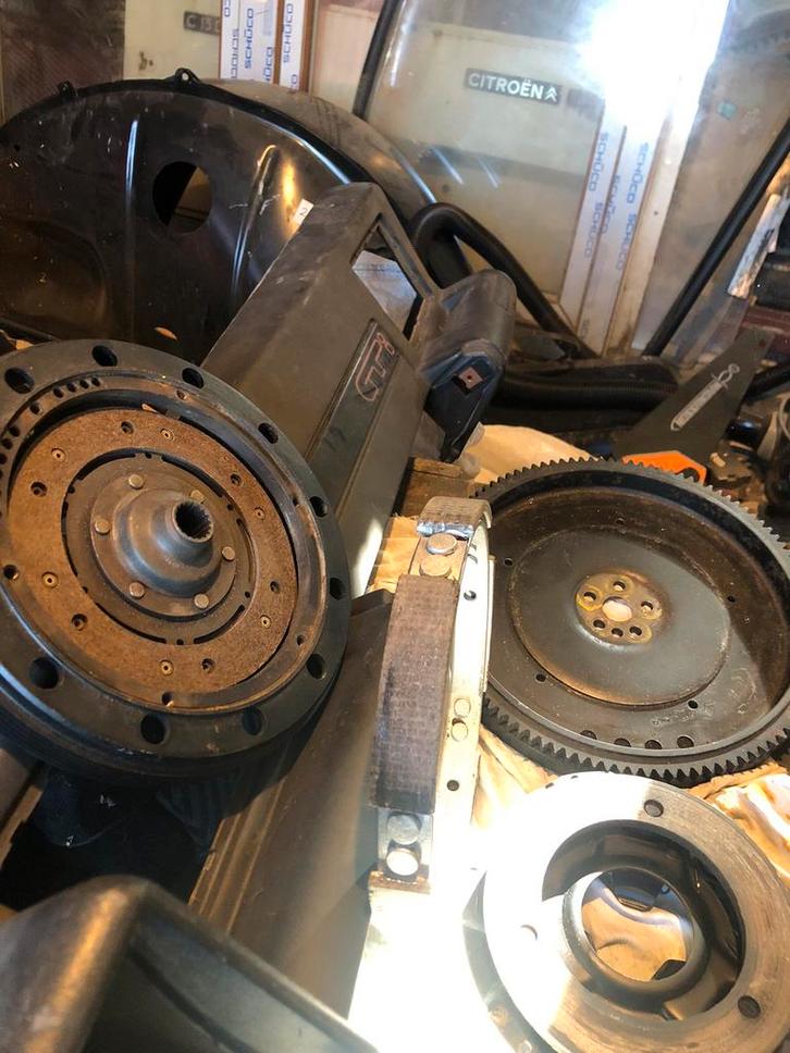 Citroën 2cv6 centrifugaalkoppelingen in perfecte staat, Auto-onderdelen, Transmissie en Toebehoren, Citroën, Ophalen