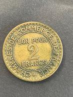 2 Franse frank 1922-1923, Ophalen of Verzenden, Frankrijk