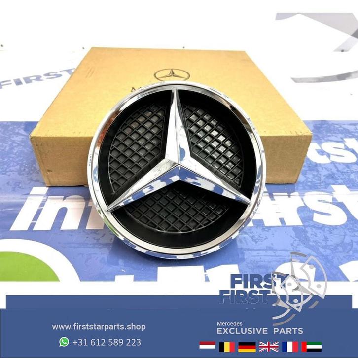 Mercedes STER CHROOM (GRIL) A B C CLA CLS E G GLA GLC GLE GL, Auto-onderdelen, Carrosserie, Mercedes-Benz, Gebruikt, Ophalen of Verzenden
