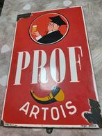 Stella Artois- PROF - Emaille bord, Verzamelen, Biermerken, Ophalen of Verzenden, Gebruikt, Reclamebord, Plaat of Schild, Stella Artois