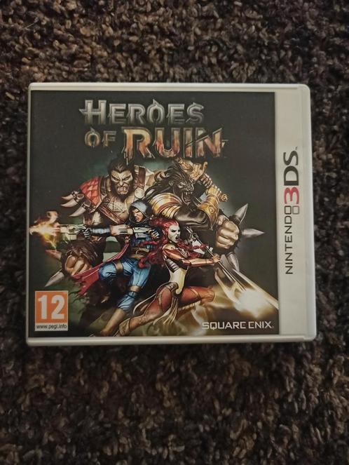 Heroes of ruin 3ds game, Games en Spelcomputers, Games | Nintendo 2DS en 3DS, Zo goed als nieuw, Ophalen of Verzenden