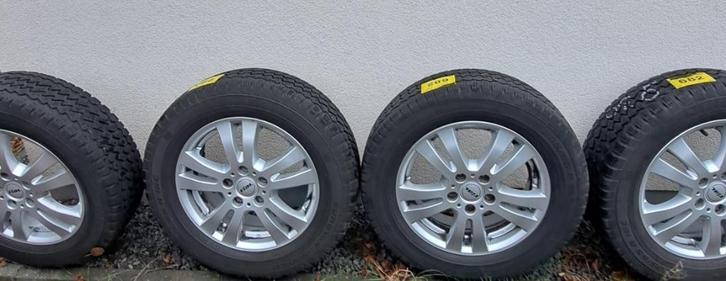 Winterbanden 205/65/16 op aluminium velgen Mercedes, Auto-onderdelen, Banden en Velgen, Velg(en), Winterbanden, 16 inch, 205 mm