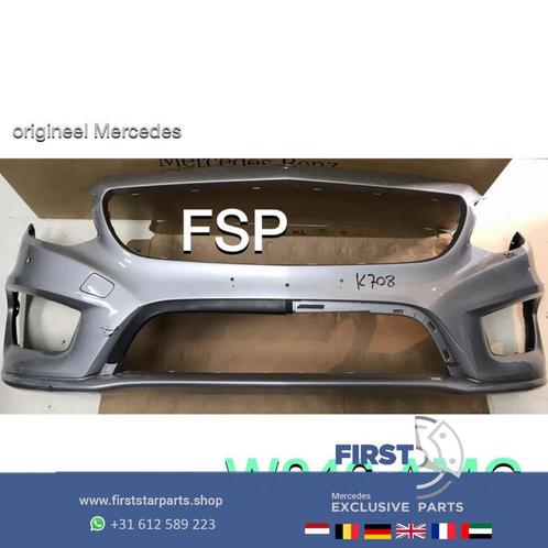 W242 W246 Mercedes B KLASSE AMG VOORBUMPER 2012-2018 ZILVER, Auto-onderdelen, Carrosserie, Bumper, Mercedes-Benz, Voor, Gebruikt