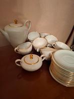 Vintage porseleinen koffieservies Eschenbach mt gouden rand, Enlèvement