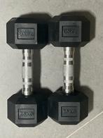 Fitness gewichten 2 x 7,5kg, Sport en Fitness, Fitnessmaterialen, Ophalen, Zo goed als nieuw