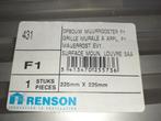 RENSON roosters, Doe-het-zelf en Bouw, Ophalen, Nieuw, Ventilator en Afzuiger