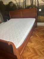 Tweepersoonsbed massief kersenhout, Ophalen