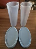 2 bewaardozen met klikdeksel, Huis en Inrichting, Keuken | Tupperware, Ophalen of Verzenden, Zo goed als nieuw