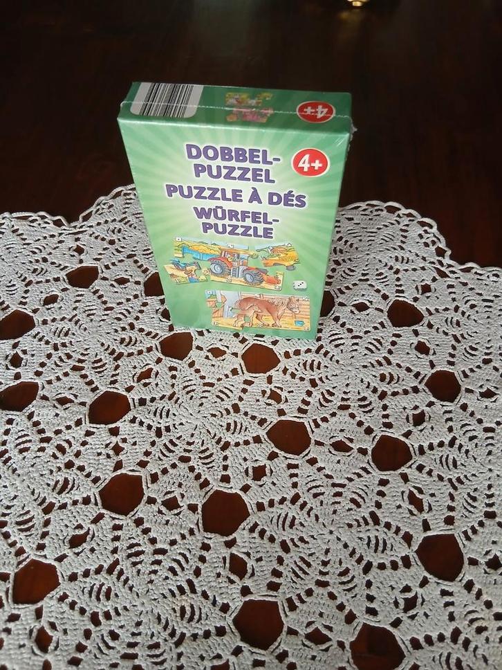 Dobbelsteen puzel-leuk leerzaam kinderspel vanaf 4 jaar, Kinderen en Baby's, Speelgoed | Educatief en Creatief, Nieuw, Ophalen of Verzenden