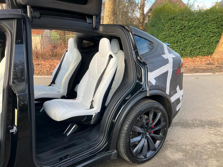 Tesla Model X Performance Ludicrous (2019) NIEUWE BATTERIJ, Auto's, Tesla, Particulier, Model X, 360° camera, 4x4, ABS, Achteruitrijcamera