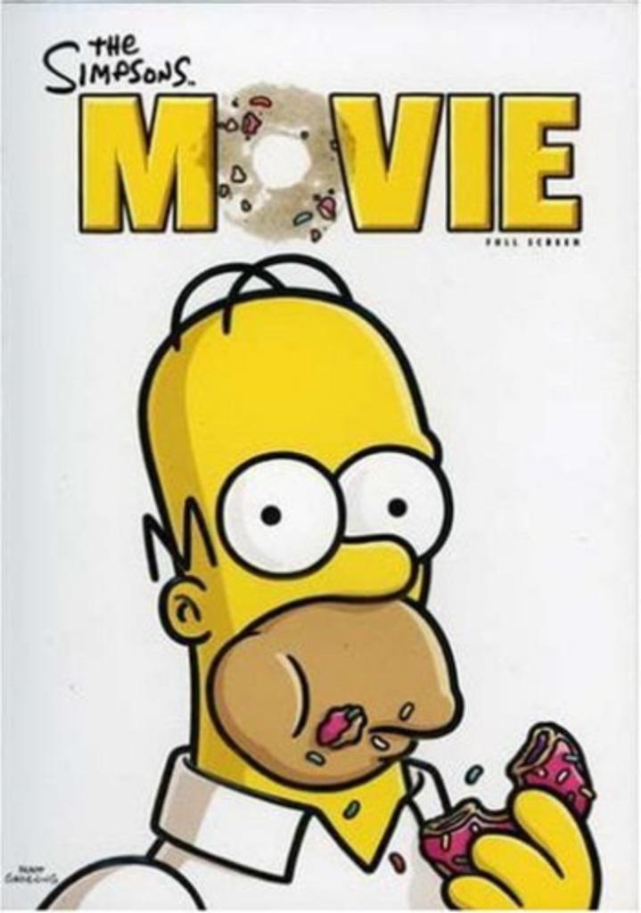 The Simpsons movie, Cd's en Dvd's, Dvd's | Tekenfilms en Animatie, Tekenfilm, Vanaf 6 jaar, Ophalen of Verzenden