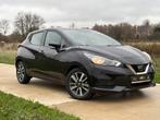 Nissan Micra 0.9 IG-T NAVI-CAMERA-BT-USB-GARANTIE 12 MOIS, Auto's, Voorwielaandrijving, 898 cc, Stof, Zwart