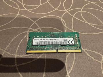 8GB DDR4 RAM PC4 SODIMM - 2400MHz - 15 Euro, Computers en Software, RAM geheugen, DDR4, 8 GB, Ophalen of Verzenden, Zo goed als nieuw
