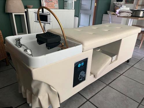 Japanse headspa prof massagebank met led licht, Sport en Fitness, Massageproducten, Zo goed als nieuw, Ophalen