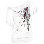 T-shirt DREAMCATCHER double impression - M - neuf, Vêtements | Femmes, T-shirts, Neuf, Manches courtes, Taille 38/40 (M), Enlèvement ou Envoi