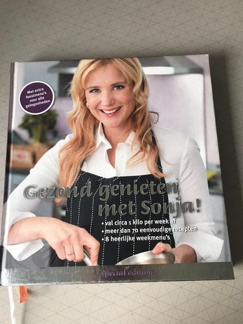Gezond genieten met sonja, Boeken, Gezondheid, Dieet en Voeding, Zo goed als nieuw, Dieet en Voeding, Ophalen of Verzenden