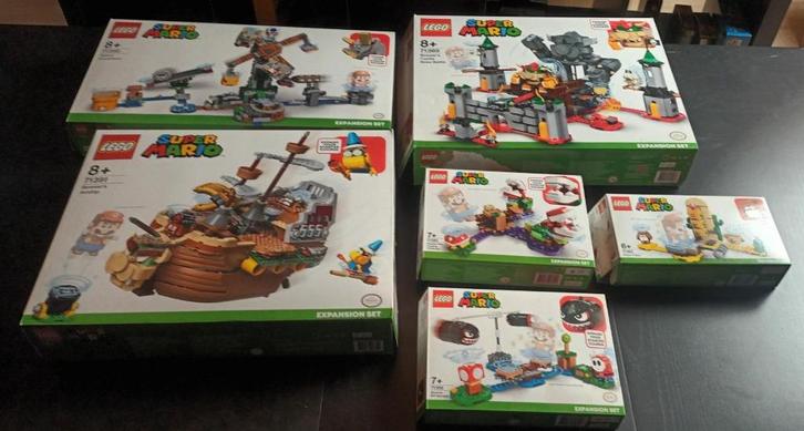Lego lot super mario, Kinderen en Baby's, Speelgoed | Duplo en Lego, Zo goed als nieuw, Lego, Complete set, Ophalen of Verzenden