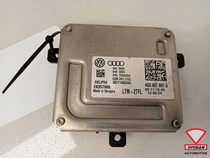 VW Audi Koplamp module Origineel 4G0907697G, Auto-onderdelen, Verlichting, Audi, Gebruikt