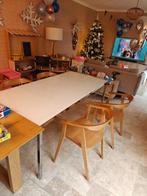 Eettafel melklas - Ikea - Prima staat, Huis en Inrichting, Tafels | Eettafels, Ophalen, Zo goed als nieuw