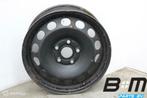 1 losse 16 inch stalen velg VW Golf 6 1K0601027A, Auto-onderdelen, Banden en Velgen, Gebruikt, Velg(en)