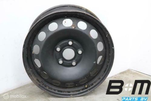 1 losse 16 inch stalen velg VW Golf 6 1K0601027A, Auto-onderdelen, Banden en Velgen, Velg(en), Gebruikt