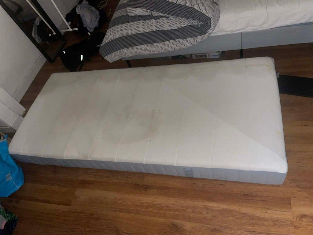 Matras 90x200 eenpersoonsmatras ikea, Ophalen, Gebruikt, 90 cm, Eenpersoons