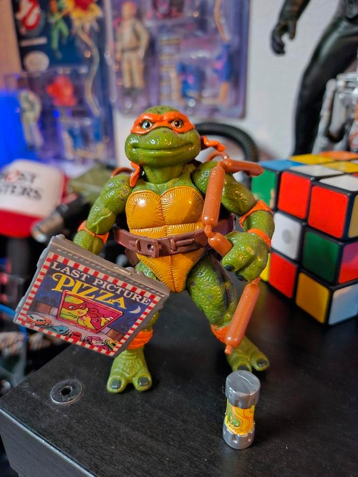 Ninja Turtles Ninja Turtles filmster Michelangelo (1992), Verzamelen, Beelden en Beeldjes, Ophalen of Verzenden