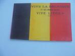 vive la belgique -vive liége, Ophalen of Verzenden, 1920 tot 1940, Ongelopen, Politiek en Historie