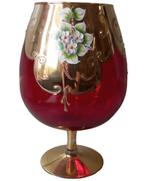 Italiaans Venitiaanse Murano beker op voet., Antiek en Kunst, Ophalen