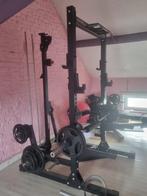 Barbarian Half rack avec accessoires (lat tower, dips...), Ophalen, Gebruikt, Benen, Fitnessbank