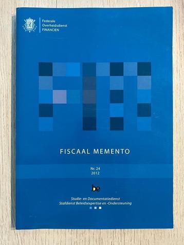 Manuel : Fiscal Memento, Enlèvement ou Envoi, Comme neuf, S. Haulotte