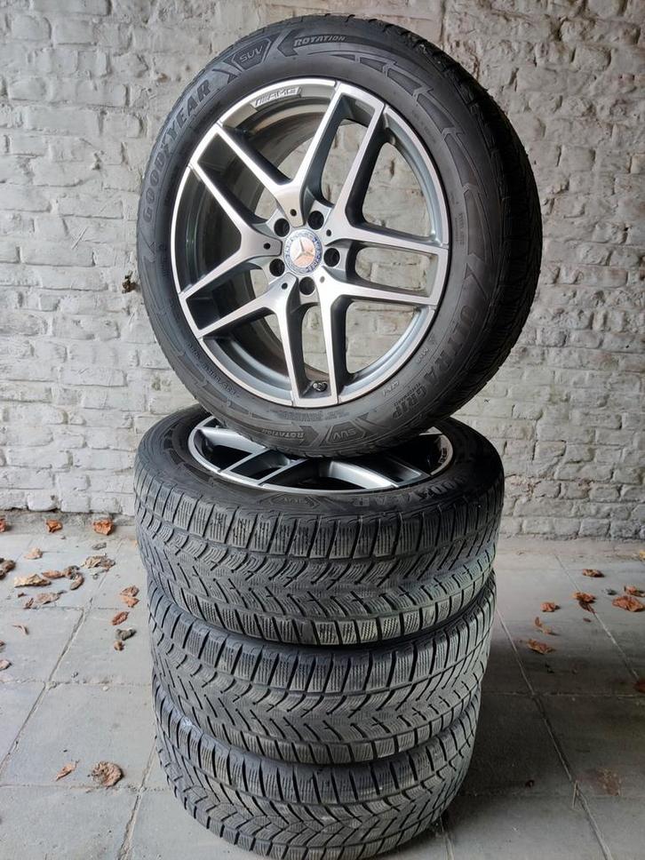 Winterset 19 inch originele AMG velgen Mercedes GLC,, Auto-onderdelen, Banden en Velgen, Banden en Velgen, Winterbanden, 19 inch