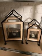 2 Kaarsenhouders, Huis en Inrichting, Woonaccessoires | Kandelaars en Kaarsen, Ophalen