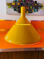 Space Age metalen hanglamp, Huis en Inrichting, Lampen | Hanglampen, Vintage space Age mid century modern retro, Ophalen of Verzenden