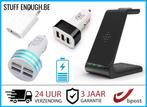 USB Stekker Auto Draadloze Oplader iPhone Samsung Huawei, Apple iPhone, Envoi, Neuf