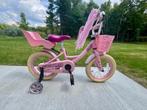 Meisjesfiets 12 inch, Fietsen en Brommers, Fietsen | Kinderfietsjes, Ophalen, Zijwieltjes, Nogan, Minder dan 16 inch