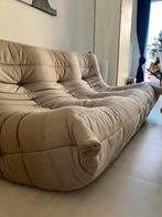 Canapé Togo 3 places gris Ligne Roset, 100 tot 125 cm, 150 tot 200 cm, Vintage, Driepersoons