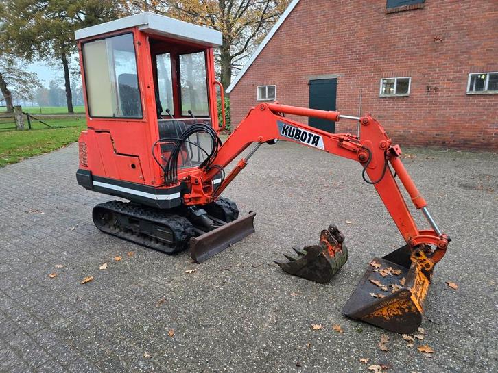 Te Koop Kubota Mini-graver., Zakelijke goederen, Machines en Bouw | Kranen en Graafmachines, Graafmachine, Ophalen of Verzenden