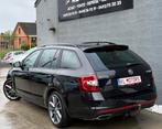 SKODA OCTAVIA RS 2.0TSI DSG 230CV 2017 178 000KM CARPASS, Auto's, Skoda, Automaat, Alcantara, Zwart, Bedrijf