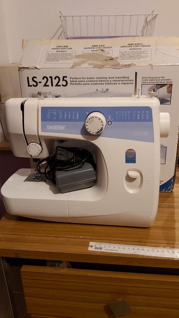 Machine a coudre brother LS-2125, Hobby & Loisirs créatifs, Enlèvement ou Envoi, Utilisé, Machine à coudre, Brother