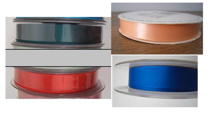 lot de rubans sur un rouleau : double face/taffetas, Hobby & Loisirs créatifs, Couture & Fournitures, Neuf, Ruban, Bande ou Élastique