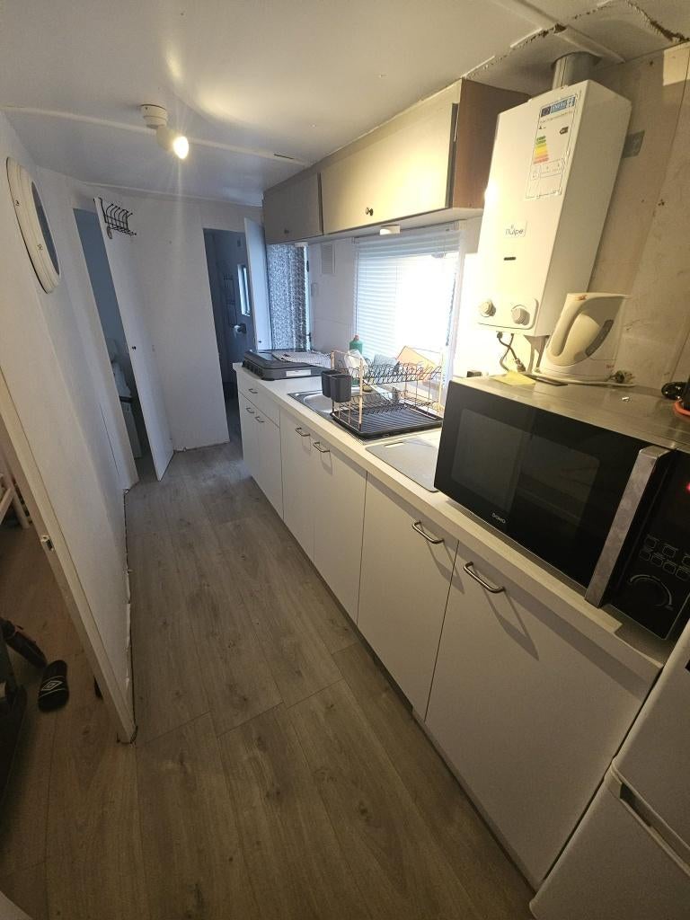 stacaravan te bredene te koop, Caravans en Kamperen, Stacaravans, tot en met 3, Ophalen